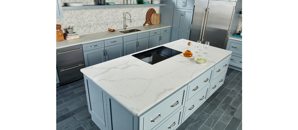 ARABESCATO CARRARA HERRINGBONE PATTERN